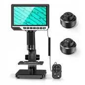 Mikroskopy i lupy - Mikroskop Cyfrowy Inskam 315 Lcd 7 Dual 2000x 12mp Fullhd 1080p Akumulator - miniaturka - grafika 1