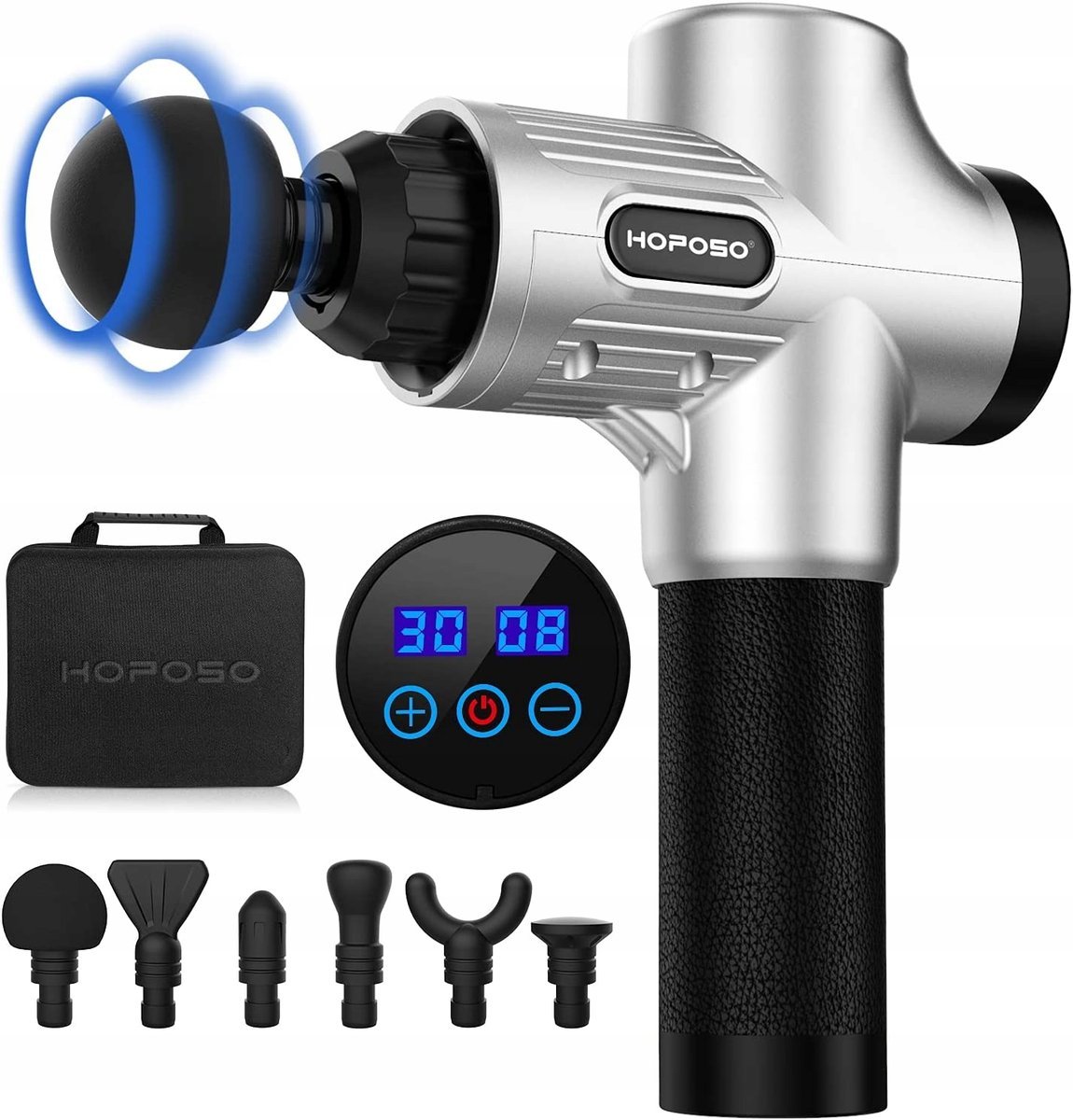 HOSOPO Pistolet do masażu masażer mięśni