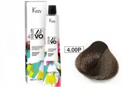 Farby do włosów i szampony koloryzujące - Farba do włosów Kezy Color Vivo 100 ml   4.00p brąz plus - miniaturka - grafika 1