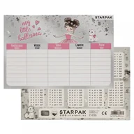 Szkolne artykuły papiernicze - Plan Lekcji Balerina Starpak 494339 - miniaturka - grafika 1