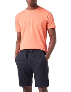 ONLY & SONS Męskie szorty ONSLINUS Linen Mix GW 1824 NOOS Shorts, ciemny granat, S - Spodenki damskie - miniaturka - grafika 1