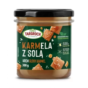 Targroch Krem Słony Karmel Karmela z Solą 300g - Targroch - Słodkie kremy i masła - miniaturka - grafika 1