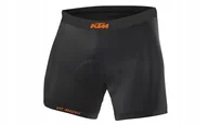 Spodenki rowerowe - Spodenki Rowerowe Ktm bike ind.XS/S Czarno-pomarań Fv!! - miniaturka - grafika 1