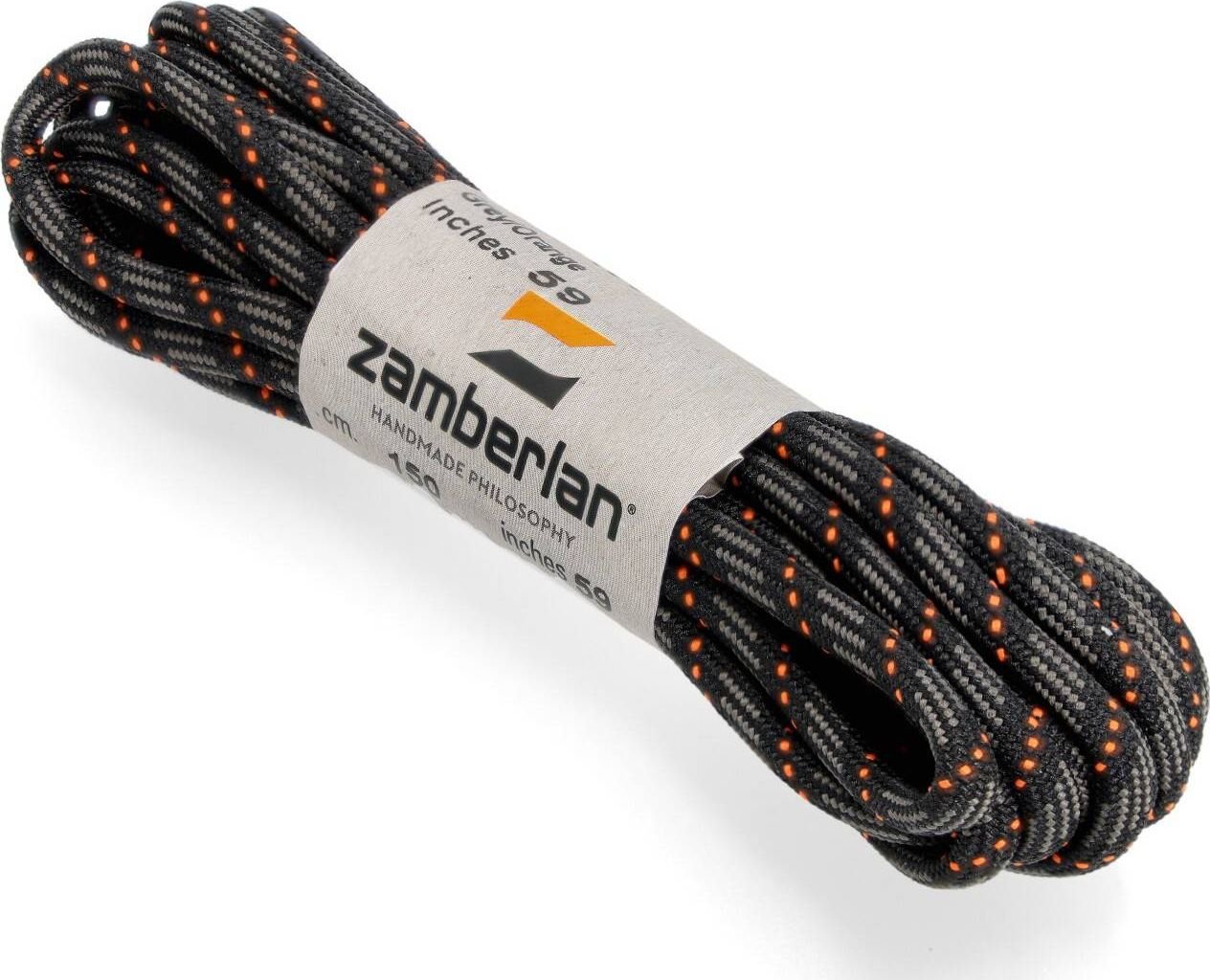 Zamberlan Sznurowadła Zamberlan Round Lace - grey/orange 205 cm