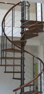 Schody strychowe - Schody kręcone DUDA model Venecja 02 110 cm - miniaturka - grafika 1