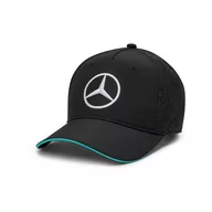 Czapki dla dzieci - Czapka baseballowa dziecięca czarna Team Mercedes AMG F1 2024 - miniaturka - grafika 1