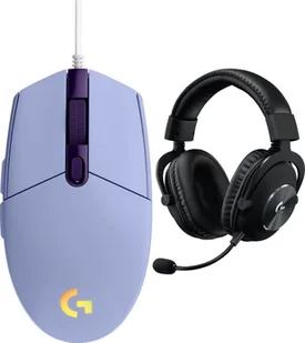 Logitech G102 Lightsync 910-005854 + G Pro X Czarne 981-000818 - Myszki - miniaturka - grafika 1