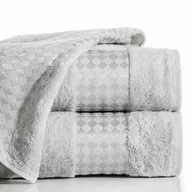 Ręczniki - Eurofirany B.B. CHOCZYŃSCY SPÓŁKA JAWNA Ręcznik Kąpielowy Bambo02 (3) 50 x 90 Srebrny 1223223 - miniaturka - grafika 1