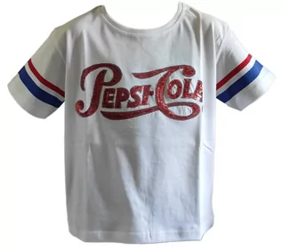 Bluzki damskie - Pepsi Krótki T-Shirt Koszulka Bluzka R146 - grafika 1