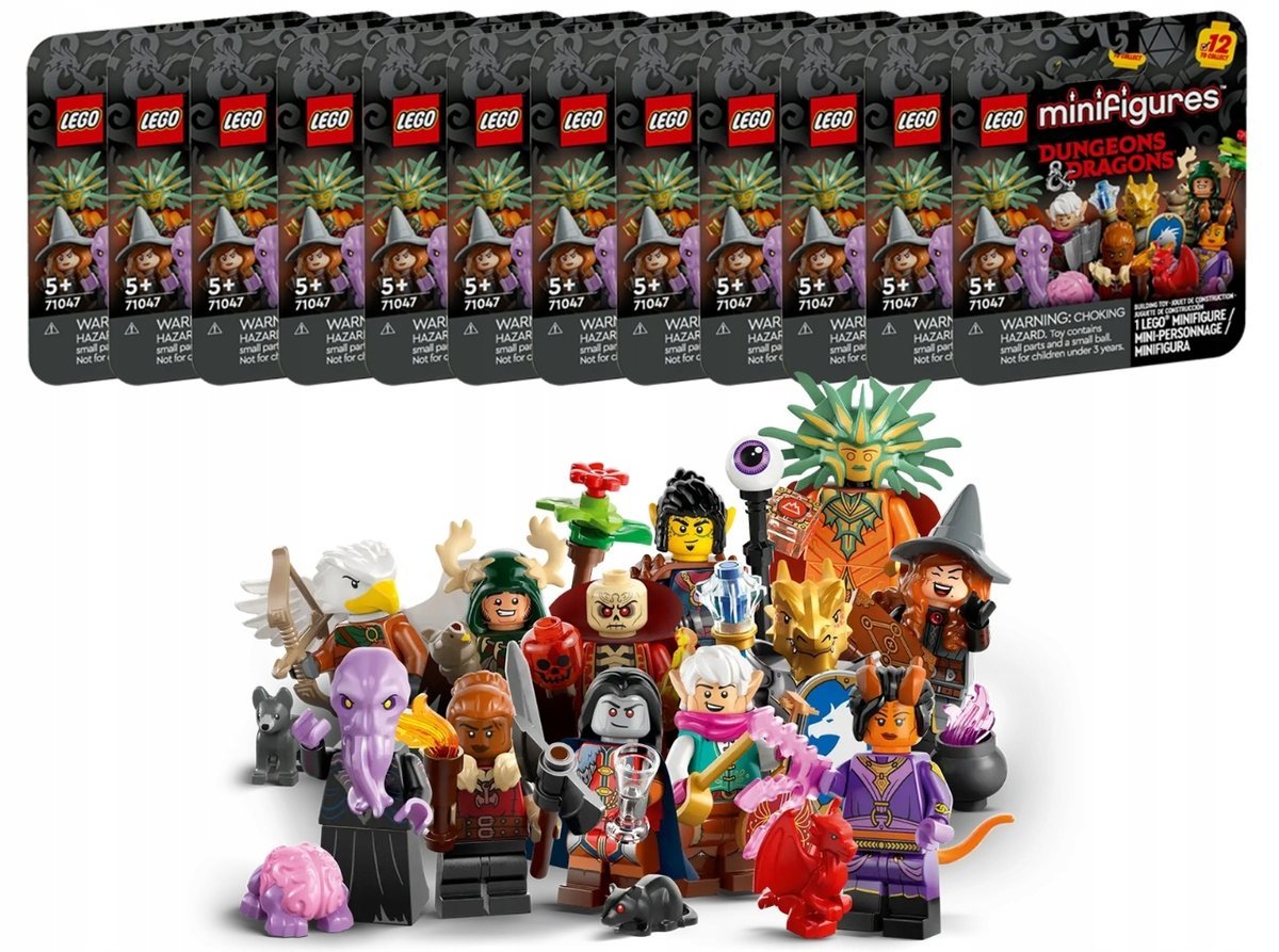Lego Minifigures - Dungeons & Dragons - 71047 - 1 Komplet 12 Sztuk