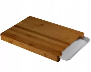 Household Deska do krojenia  z tacą na okruszki drewniana 775 - Deski do krojenia - miniaturka - grafika 1