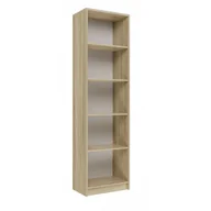 Regały - TopeShop Regał, klasyczny, szafka do biura, pokoju, R50, dąb sonoma - miniaturka - grafika 1
