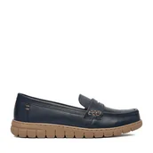 Mokasyny damskie - Mokasyny Go Soft CEO-WI23-GHANA-15 Granatowy - miniaturka - grafika 1