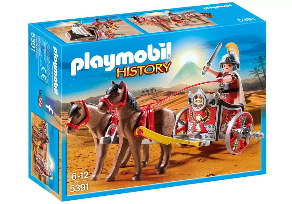 Playmobil PLAYMOBIL - HISTORY - RZYMSKI RYDWAN - 5391