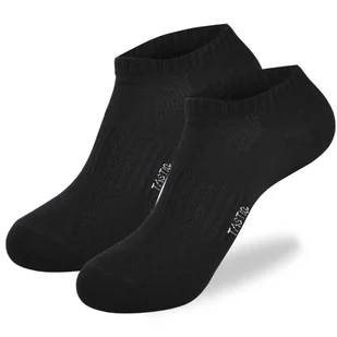 Skarpetki Bawełniane Wygodne Krótkie Unisex Męskie Tastiq Zestaw 6 Black 39/42 39/42 - Skarpetki męskie - miniaturka - grafika 1