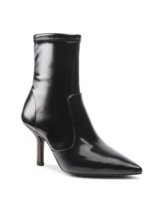 Botki damskie - Michael Kors MICHAEL Botki Shiloh Ankle Bootie 40F1SSME5A Czarny - grafika 1