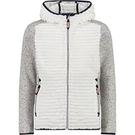 Kurtki i płaszcze dla dziewczynek - CMP - Kid G Jacket Fix Hood, Girl, B.Co Gesso, 152 - miniaturka - grafika 1