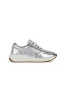 Trampki damskie - Geox Sneakersy "Cristael" w kolorze srebrnym - miniaturka - grafika 1