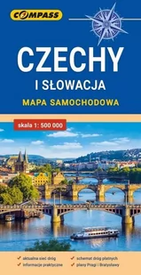 Czechy i Słowacja Mapa samochodowa - Przewodniki - miniaturka - grafika 1