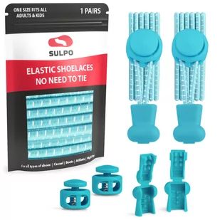 Sznurówki bez wiązania elastyczne do butów sportowych - Akcesoria obuwnicze Sznurówki bez wiązania elastyczne do butów sportowych - Akcesoria obuwnicze - miniaturka - grafika 1