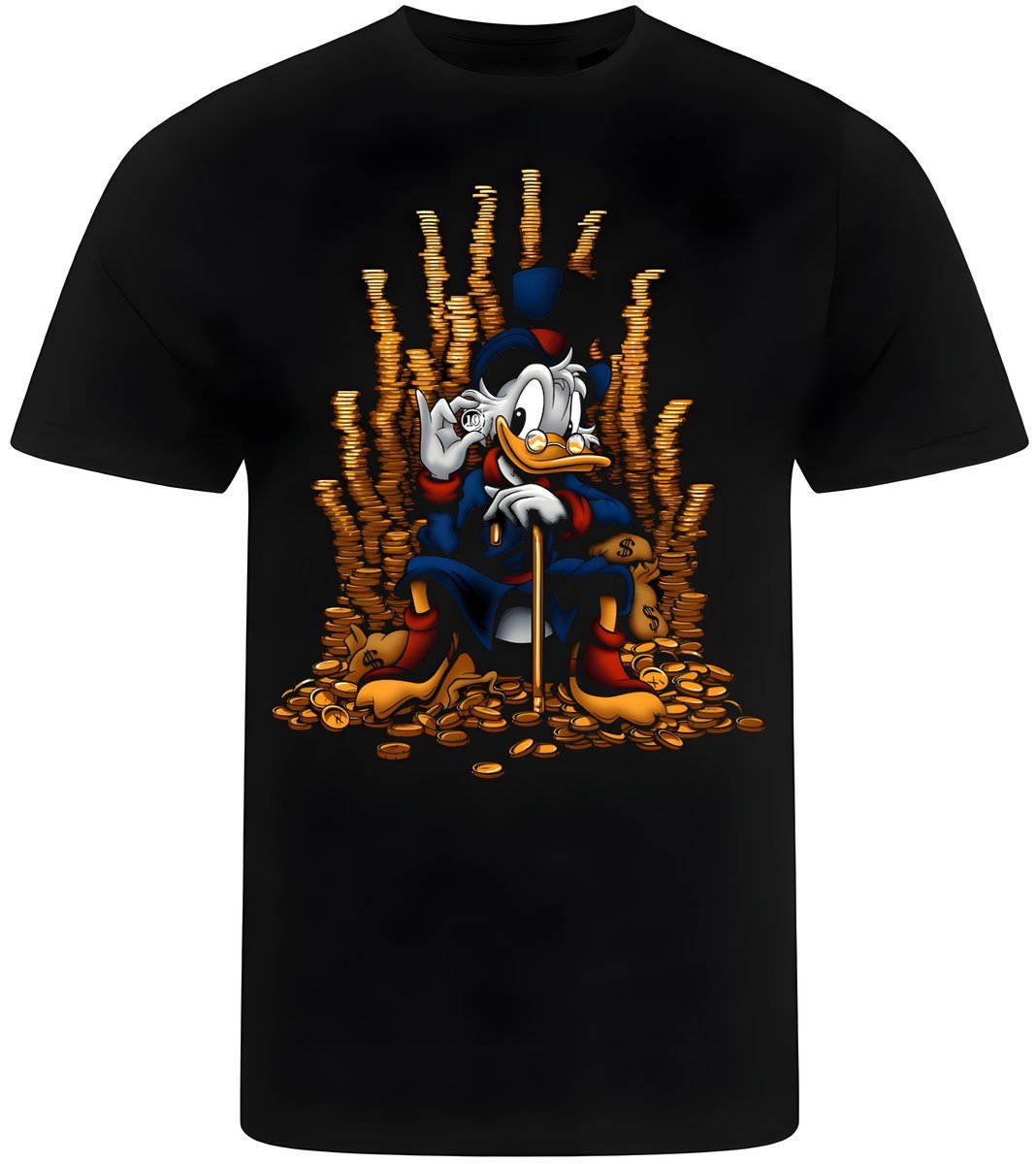 KOSZULKA MĘSKA NADRUK MODNA ŚMIESZNA KRESKÓWKA PREZENT PREMIUM S