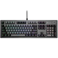 Klawiatury - Cooler Master CK352, Brown Switch, CZ layout (CK-352-GKMM1-CZ) Czarna - miniaturka - grafika 1