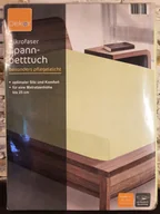 Prześcieradła - Prześcieradło z gumką mikrofibra 90 x 200 cm zielone - miniaturka - grafika 1