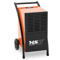 Osuszacze powietrza - MSW Osuszacz powietrza budowlany 60 l / 24 h 80 m² 750 m³/h uchwyt i 2 koła - miniaturka - grafika 1
