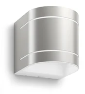 Lampy ogrodowe - Philips 17295/47/16 Sunset 2x4,5W Kinkiet zewnętrzny elewacyjny srebrny - miniaturka - grafika 1