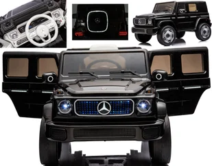 Mercedes Benz EQG Concept auto na akumulator 4x4 czarny - Pojazdy elektryczne dla dzieci - miniaturka - grafika 1