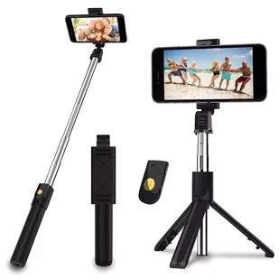 Kij Selfie Stick Statyw Bluetooth Pilot Kijek K07 - Selfie stick - miniaturka - grafika 1