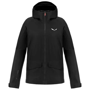 Kurtka damska Salewa PUEZ GTX 2L W JACKET Rozmiar: S / Kolor: czarny - Kurtki i kamizelki sportowe damskie - miniaturka - grafika 1