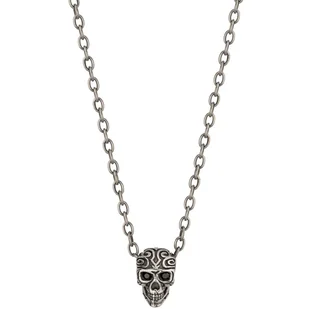 Police PEAGN2120201 Męski naszyjnik z zawieszką w kształcie czaszki Tribal Edge - Naszyjniki męskie - miniaturka - grafika 1