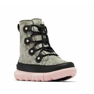 Buty dla chłopców - Buty dziecięce Sorel Youth Explorer™ Lace WP Rozmiar butów (UE): 39 / Kolor: czarny/biały - miniaturka - grafika 1