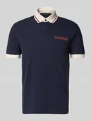 Koszulki męskie - Koszulka polo o kroju slim fit z nadrukiem z logo - miniaturka - grafika 1