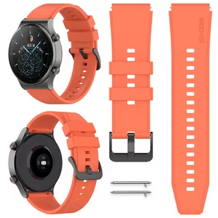 PASEK DO HUAWEI WATCH GT/GT 2/GT 2E/GT 2 PRO/3/3 PRO/GT 3/GT 3 SE/GT 3 PRO - POMARAŃCZOWY - Akcesoria do smartwatchy - miniaturka - grafika 1