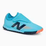 Piłka nożna - Buty piłkarskie dziecięce New Balance Furon Dispatch JNR HOOK & LOOP TF V7+ team sky blue - miniaturka - grafika 1