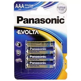 Panasonic 1x4 Evolta LR 03 Micro LR03EGE/4BP - Baterie i akcesoria - miniaturka - grafika 2