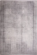 Dywany - Dywan Vello przecierany geometryczny szaro-niebieski 200 x 290 cm - miniaturka - grafika 1