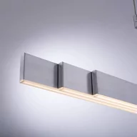 Lampy sufitowe - PURE Moto lampa wisząca LED ściemniacz, srebrna - miniaturka - grafika 1