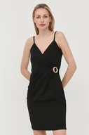 Sukienki - Morgan sukienka kolor czarny mini prosta - miniaturka - grafika 1