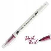 Kredki, ołówki, pastele i pisaki - Pisak PENTEL Brush Sign Pen Twin SESW30 c.czerwień - miniaturka - grafika 1