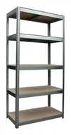 Szafy i regały magazynowe - Metalkas regał metalowy R175 180x90x40cm, nacisk na półkę 175 kg, 5 półek, kolor - miniaturka - grafika 1