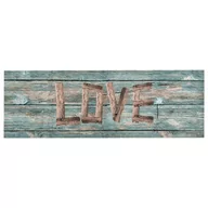 Dywany - vidaXL Lumarko Kuchenny dywanik podłogowy Love, 60x300 cm 315959 - miniaturka - grafika 1