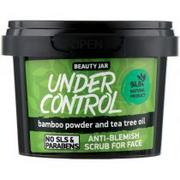 Balsamy i kremy do ciała - BEAUTY JAR BEAUTY JAR Scrub do twarzy przeciw wypryskom - z olejem z drzewa herbacianego i proszkiem bambusowym - UNDER CONTROL, 120g - miniaturka - grafika 1