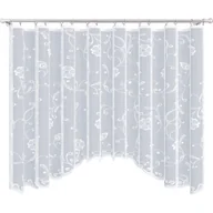 Firany - Firana żakardowa POSŁONEK, 300 x 150 cm, kolor biały - miniaturka - grafika 1