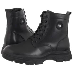 Botki Track Night Black PBS500002 999 (PE70-a) Pepe Jeans - Botki damskie - miniaturka - grafika 1