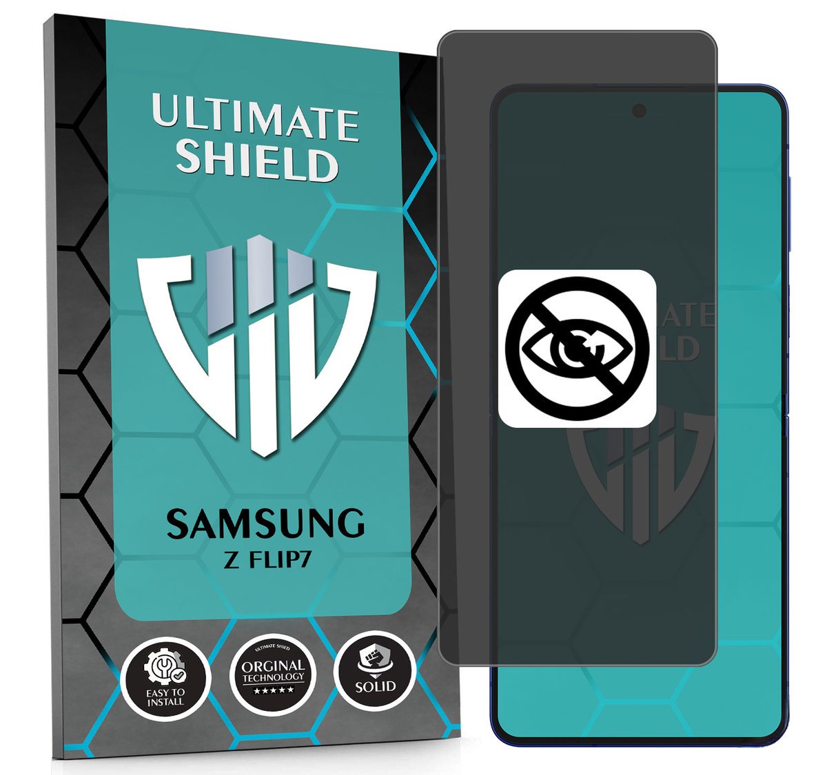 FOLIA 5D PRYWATYZUJĄCA DO SAMSUNG GALAXY Z FLIP7 HYDROŻELOWA MATOWA