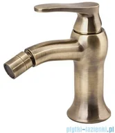 Baterie umywalkowe - Omnires Art Deco bateria bidetowa brąz antyczny AD5120BR | - miniaturka - grafika 1