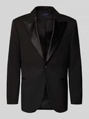 Garnitury - Marynarka na 1 guziki z kołnierzem z połami - miniaturka - grafika 1